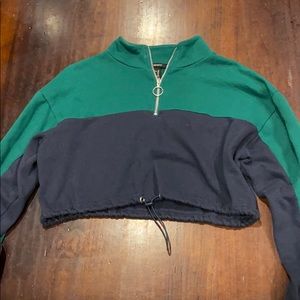 Cropped sweatshirt